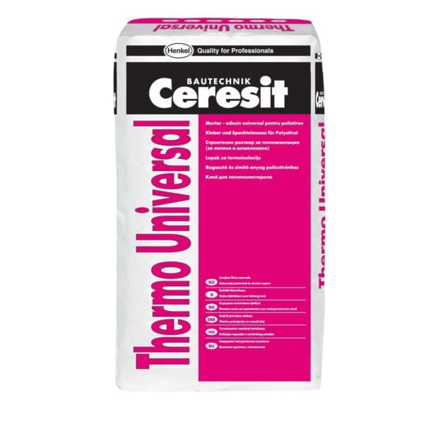 Adeziv polistiren / vată minerală Thermo Universal Ceresit