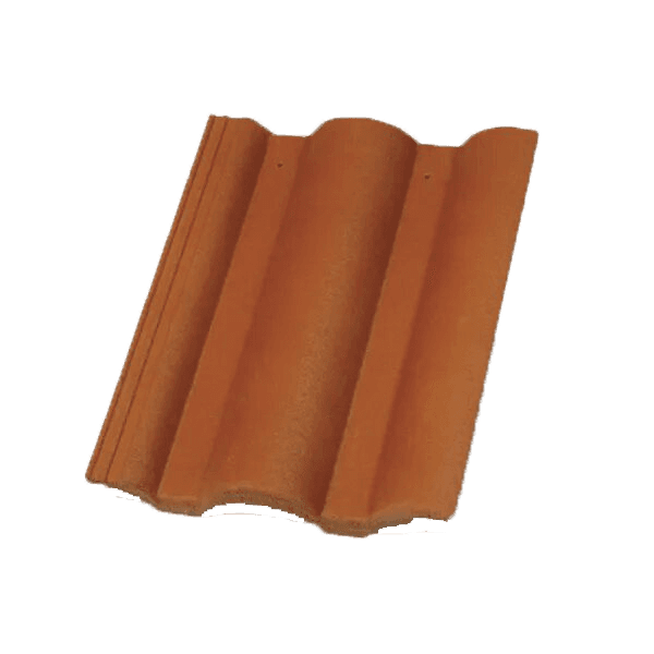 Țiglă beton Danubia Terran Natur (Cărămiziu) – 330×420 mm